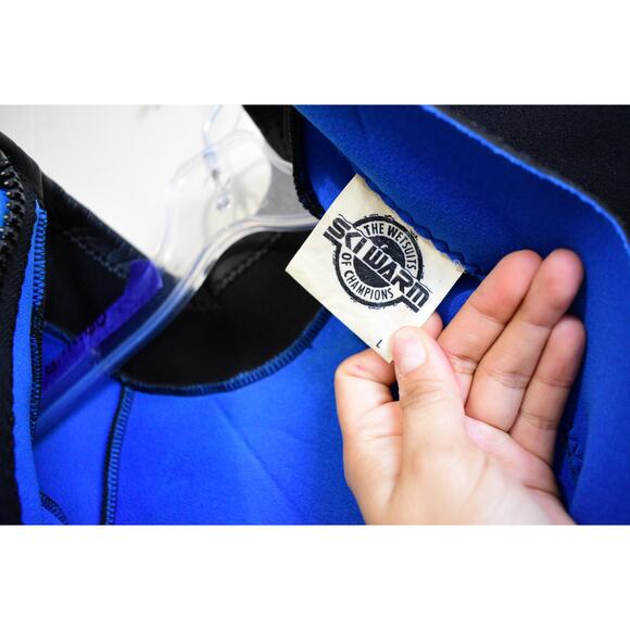 SKI WARM Tropic Men's Full Body Wetsuit Size L- VTG 80's 90's - GOOD CONDITION - Picture 5 of 6